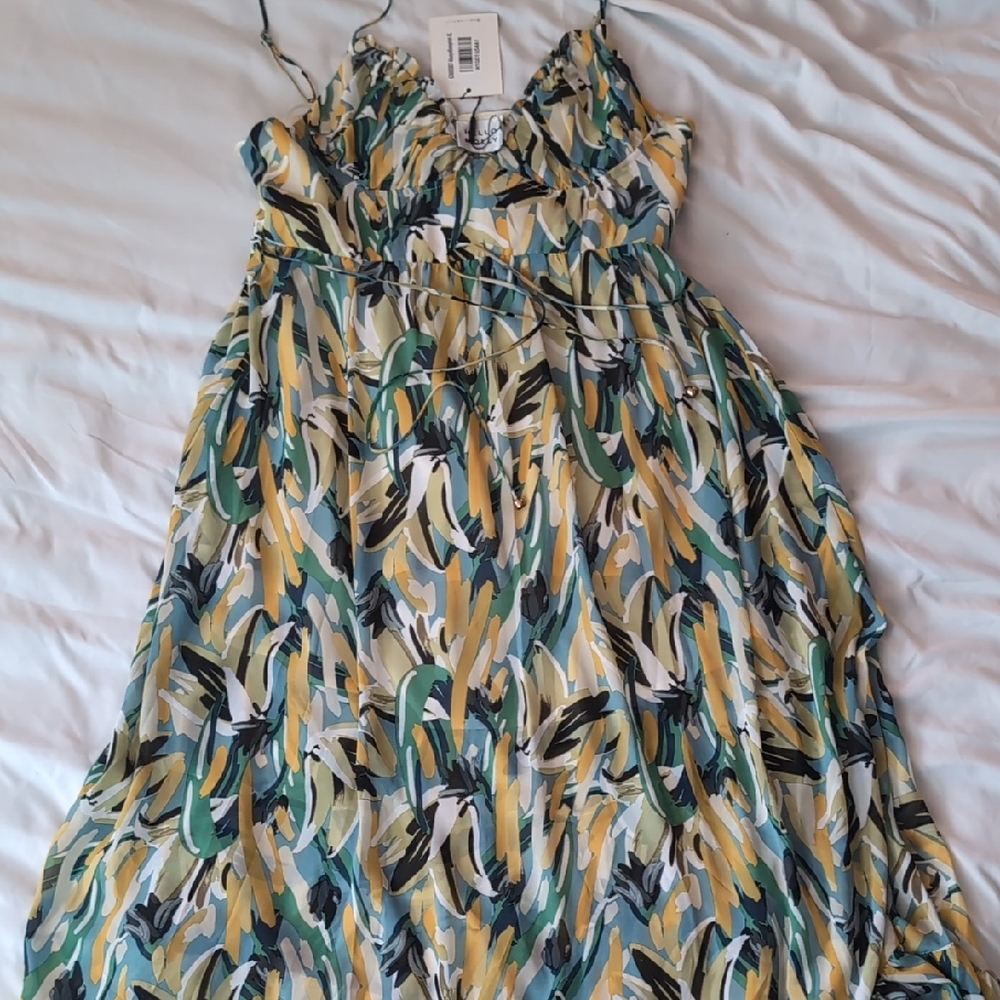 Hello Molly Vibrant Patterned Dress